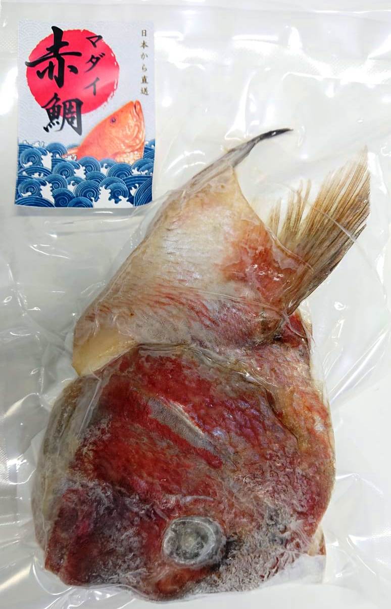 日本赤鯛魚頭 半邊 0g Up 漁鮮快遞 優質三文魚專遞